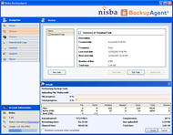 Nisba BackupAgent 1.000mb data storage subscription[12 months] screenshot